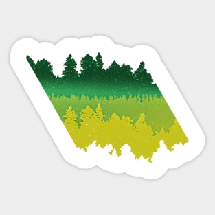 Treeline Sticker